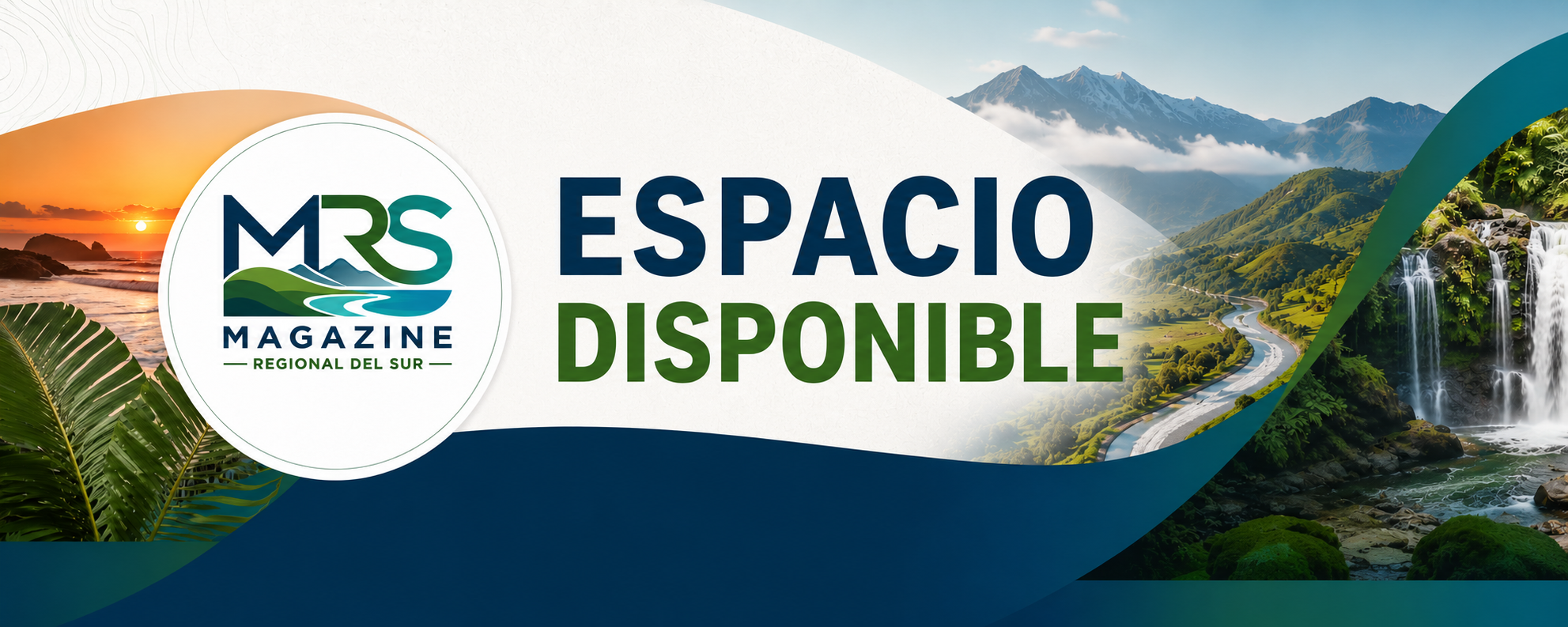 Espacio publicitario disponible en Magazine Regional del Sur